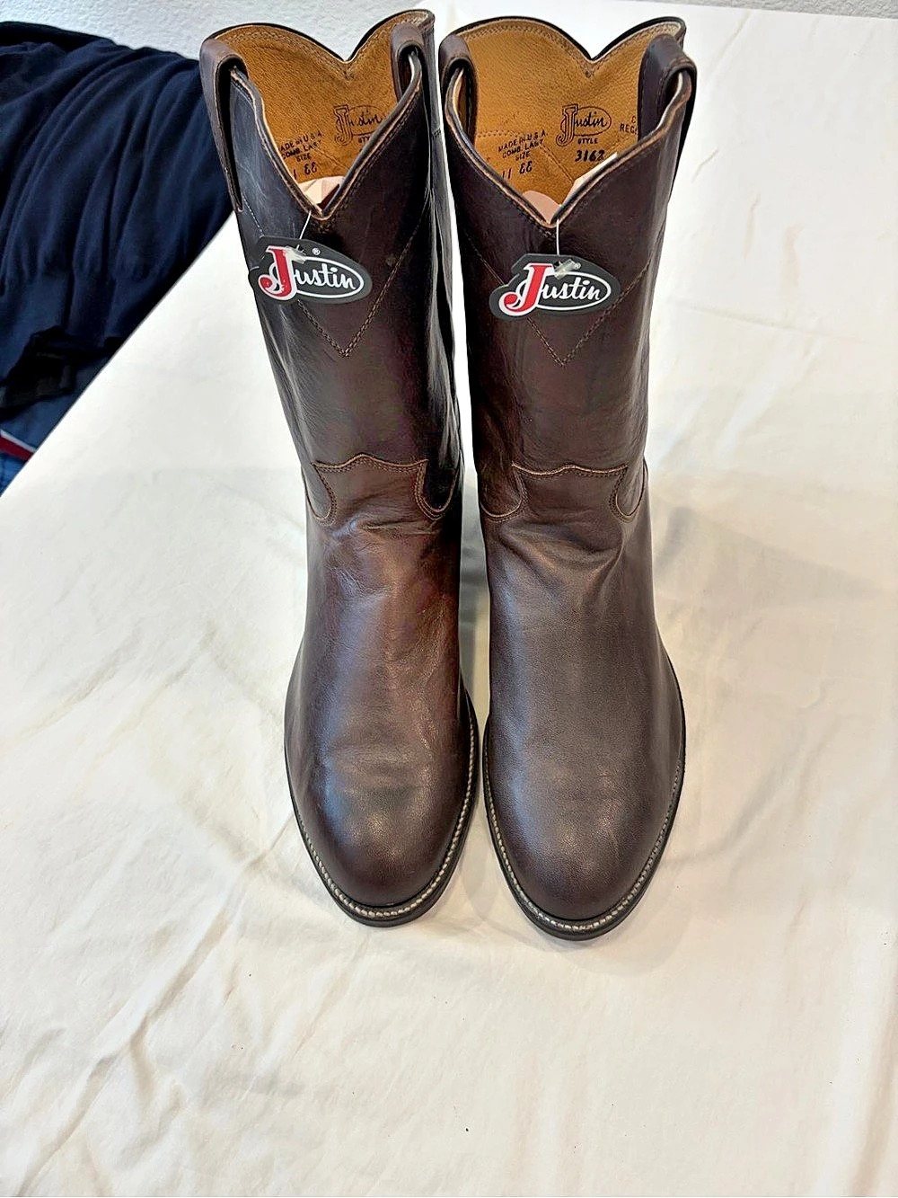 Justin Style 3162 Women's Brown Boots US 11 EE